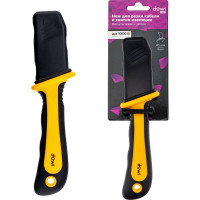 Нож для резки кабеля и снятия изоляции duwi изогнутое лезвие с пяткой 41мм 26130 8