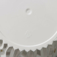 Кашпо со вставкой СИМАЛЕНД Форест 3 л, бело-черное 5361894