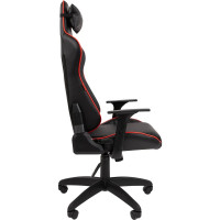 Игровое кресло CHAIRMAN game 40 экокожа черный, красный 00-07103256