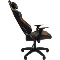Игровое кресло CHAIRMAN game 40 экокожа черный, оранжевый 00-07103257