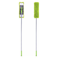 Швабра с флаундером ЛЮБАША СИНЕЛЬ 40 см, черенок 110 см евро, насадка МОП микрофибра 606313