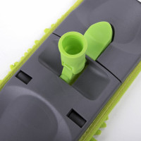 Швабра с флаундером ЛЮБАША СИНЕЛЬ 40 см, черенок 110 см евро, насадка МОП микрофибра 606313