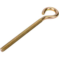 Крючок-полукольцо с метрической резьбой Bohrer М8x100 KP-8x100/145-1