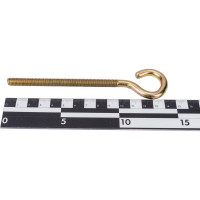 Крючок-полукольцо с метрической резьбой Bohrer М8x100 KP-8x100/145-1