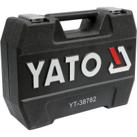 Набор инструментов YATO 1/4'' и 1/2'', 72пр YT-38782