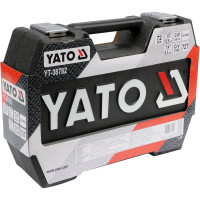 Набор инструментов YATO 1/4'' и 1/2'', 72пр YT-38782