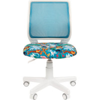 Детское компьютерное кресло CHAIRMAN Kids 112 white ткань зоопарк 00-07110392