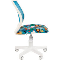 Детское компьютерное кресло CHAIRMAN Kids 112 white ткань зоопарк 00-07110392