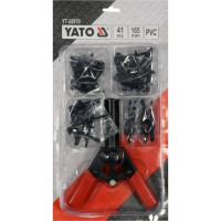 Заклепочник YATO для пластиковых заклепок набор 41 предмет YT-35970 394935970 092 1