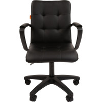 Компьютерное кресло CHAIRMAN 030, с подлокотниками, экокожа, черный 00-07107524
