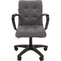 Компьютерное кресло CHAIRMAN 030, с подлокотниками, ткань, серый 00-07107534