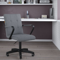 Компьютерное кресло CHAIRMAN 030, с подлокотниками, ткань, серый 00-07107534