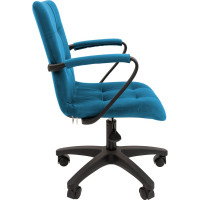 Компьютерное кресло CHAIRMAN 030, с подлокотниками, ткань, бирюзовый 00-07107533