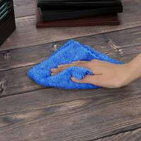 Салфетки из микрофибры LAIMA ULTRASONIC BI-COLOUR PACK 2 40x40см, комплект 2 шт. HOME 608218