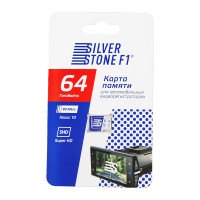 Карта памяти для видеорегистраторов Silverstone F1 Speed Card 64GB SpeedCard64