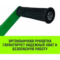 Лебедка ручная барабанная с тормозом HITCH HWB 500 кг канат 10 м SZ073180