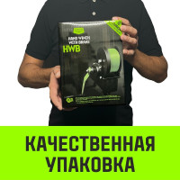 Лебедка ручная барабанная с тормозом HITCH HWB 500 кг канат 10 м SZ073180