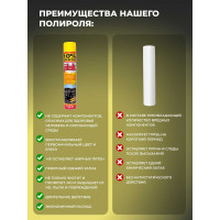 Полироль салона PLAK Лимон 750 мл аэрозоль 5160