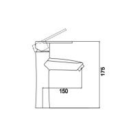 Смеситель для умывальника Fmark FS16629