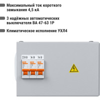Понижающий трансформатор ЯТП-0,25 220/36-3 авт. IP31 TDM ELECTRIC SQ1601-0006