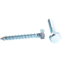 Сантехнический болт Стройбат оцинкованный DIN 571 10х60 20 шт 669