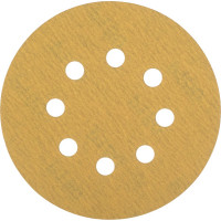 Диск шлифовальный AP33M (100 шт/уп; 125 мм; 8 отверстий; Р150) Hanko AP33M.125.8.0150