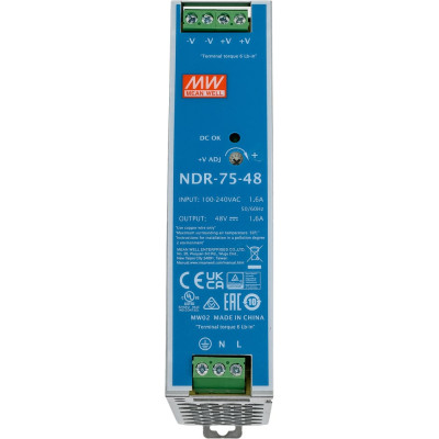 Источник питания Mean Well AC/DC NDR-75-48 Т02241001
