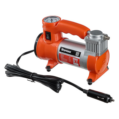 Автомобильный компрессор NEW GALAXY штекер прикур., LED фонарь, 12V, 150W, 35 л/мин, металл 713-029