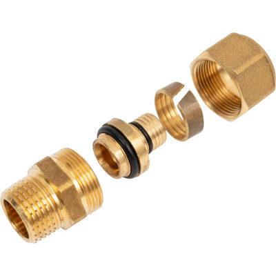 Фитинг для пластиковых труб с наружной резьбой Giacomini 1/2x18x2.5 R186MY055