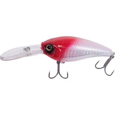 Воблер Strike Pro Crankee Deep Diver 70 цвет: 022PPP-713 Redhead Silver JL-037F#022PPP-713