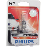 Автолампа PHILIPS H1, 100 P14.5s RALLY 12V 1,10,100 12454RAB1