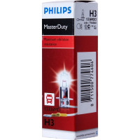 Автолампа PHILIPS H3, 70 PK22s MASTER DUTY 24V 10,100 HIT замена P-13336HD 13336MDC1