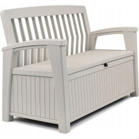 Скамейка для сада KETER Patio Bench White 508 253818