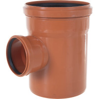 Тройник для наружной канализации RTP D 200х110 мм, 87 град 15616