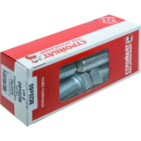 Болт Стройбат DIN 933 М20x60 белый цинк 8 шт 272691