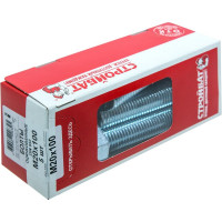 Болт Стройбат DIN933 М20x100 белый цинк 5 шт 272721