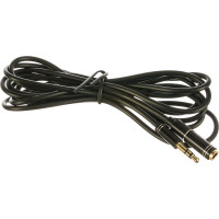 Кабель-удлинитель аудио Cablexpert Jack 3.5(M)/Jack 3.5(F), 2м, черный, коробка CCAB-02-35MF-2MB