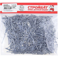Финишные гвозди Стройбат 1,8x30 белый цинк 0,5 кг 085800