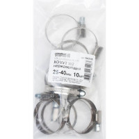 Нержавеющий хомут Стройбат W2 25-40 мм 10 шт 308400