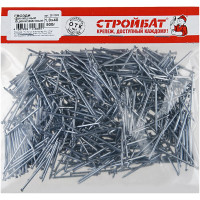Финишные гвозди Стройбат 1,8x40 белый цинк 0,5 кг 091280