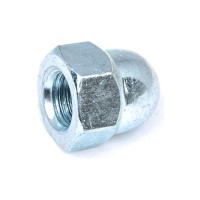 Колпачковая гайка Стройбат DIN1587 М4 белый цинк 100 шт 307660