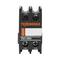 Контактная приставка Texenergo ПКЛ 20М 04 Б 10А 2НО+0НЗ PKL20