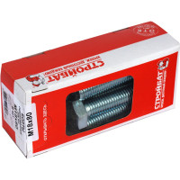 Болт Стройбат DIN 933 М18x80 белый цинк 8 шт 272681