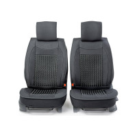 Каркас накидки на переднее сиденье CarPerformance 2 шт., алькантара CUS-2062 BK/BK