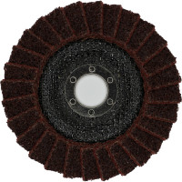 Тарельчатый нетканый лепестковый круг 125 мм Medium Orientcraft 116.00-Non-woven M