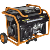 Генератор CARVER PPG-10000ЕM бензин LT-192FA, 7,0/7,5кВт, 220В, бак 33 л,электростартер, колеса, медь 01.020.00031