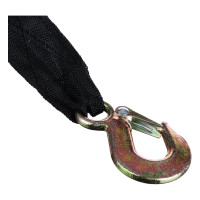 Ручная шестеренчатая лебедка FALCO трос - ремень 450кг, 8,5м 737-016