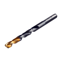 Сверло по металлу Golden Tip 6 мм, HSS-Tin, 10 шт, DIN 338 Denzel 717215