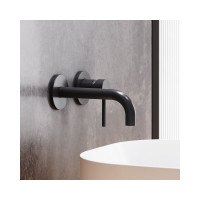 Встраиваемый смеситель для раковины Damixa Scandinavian Pure чёрный 360260300