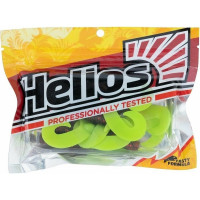 Твистер Helios hs-27-017 credo double tail 1.96"/5 см, rusty gold/lime, 10шт 00000164034